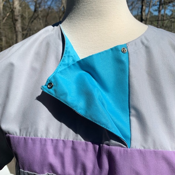 Funky Vintage Industrial Shirt by The Works - Picture 2 of 5